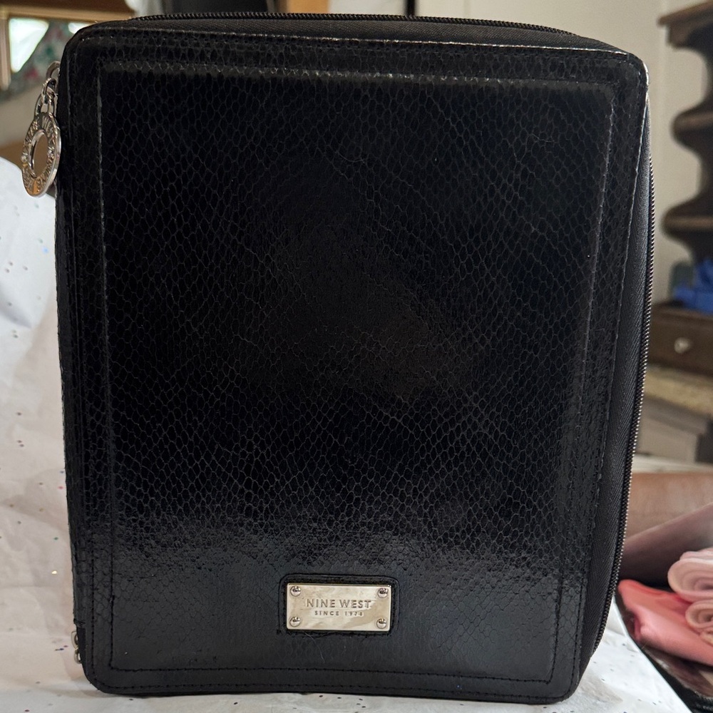 Nine West Black Textured Tablet Case